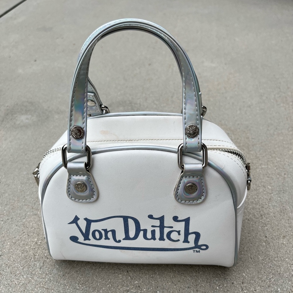 Y2K! The cutest Von Dutch mini bowling purse!!!